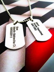 DPL027-Collar con 2 placas militares grabadas (4)